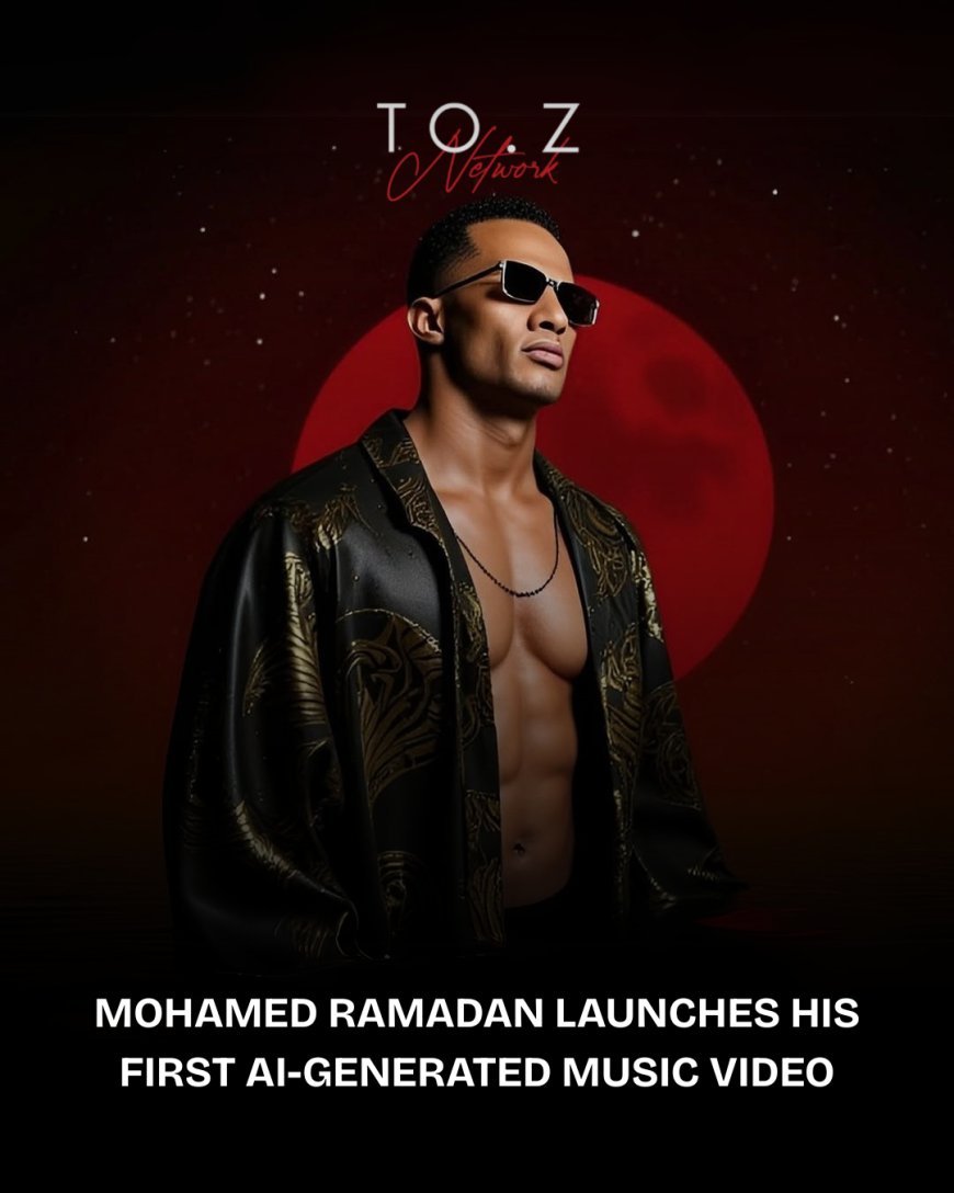 Mohamed Ramadan Drops Futuristic Music Video “Ana Enta” — Powered by AI and CGI