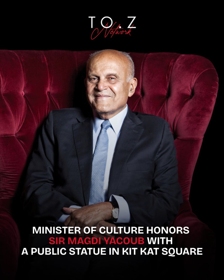 Egypt Unveils Statue of Sir Magdi Yacoub: A Tribute to a National Icon of Humanity and Healing