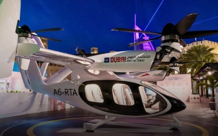 Dubai Flying Taxis Set to Launch by 2026