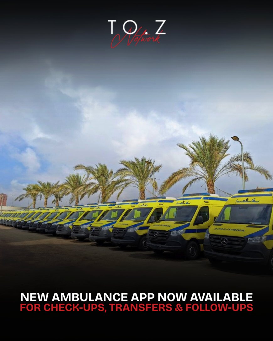 Egypt Launches New App for Non-Emergency Ambulance Services