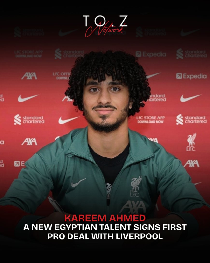 Kareem Ahmed Signs First Professional Contract with Liverpool FC