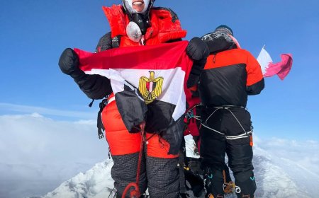 Rawya Abdullah Becomes First Egyptian Woman to Summit Gasherbrum I