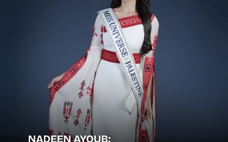 Nadeen Ayoub to Represent Palestine for the First Time at Miss Universe 2025