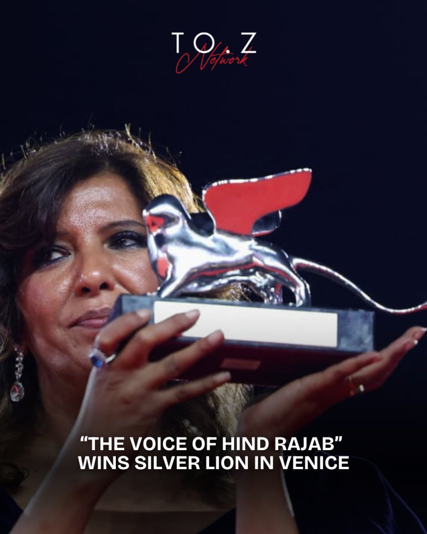 The Voice of Hind Rajab Wins Silver Lion at Venice Film Festival